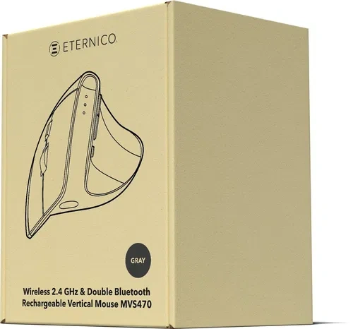 Predám PC myš Eternico MV470 sivá - 2