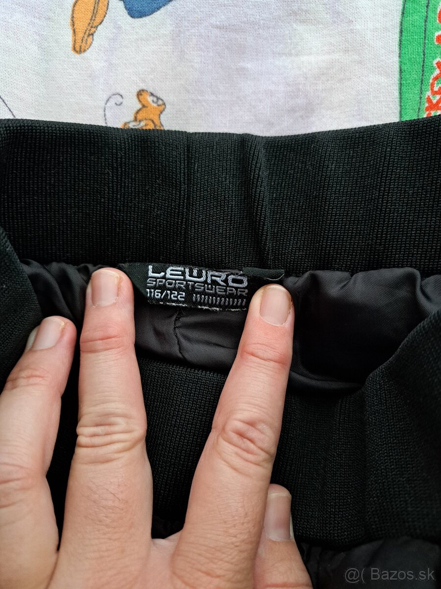 Zateplene nohavice vel. 116 - 2