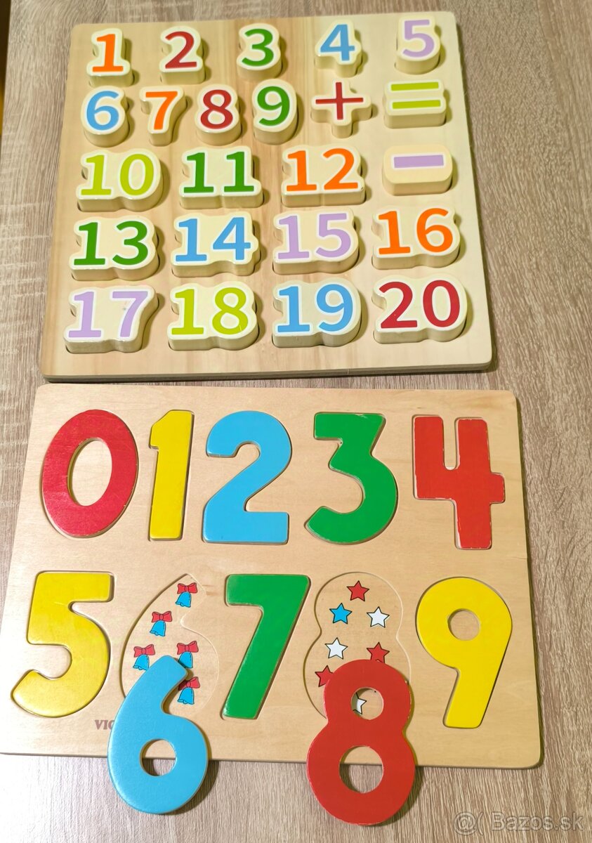 Drevené vkladacky - 2