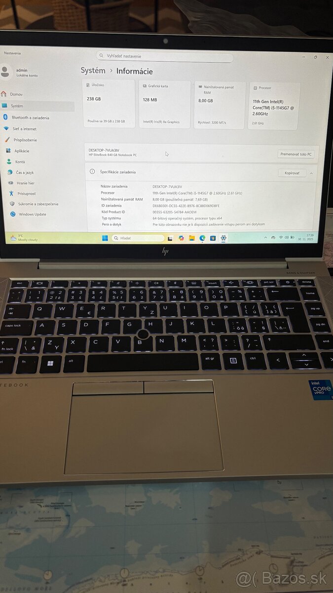HP Elitebook 840G8 komplet príslušenstvo - 2
