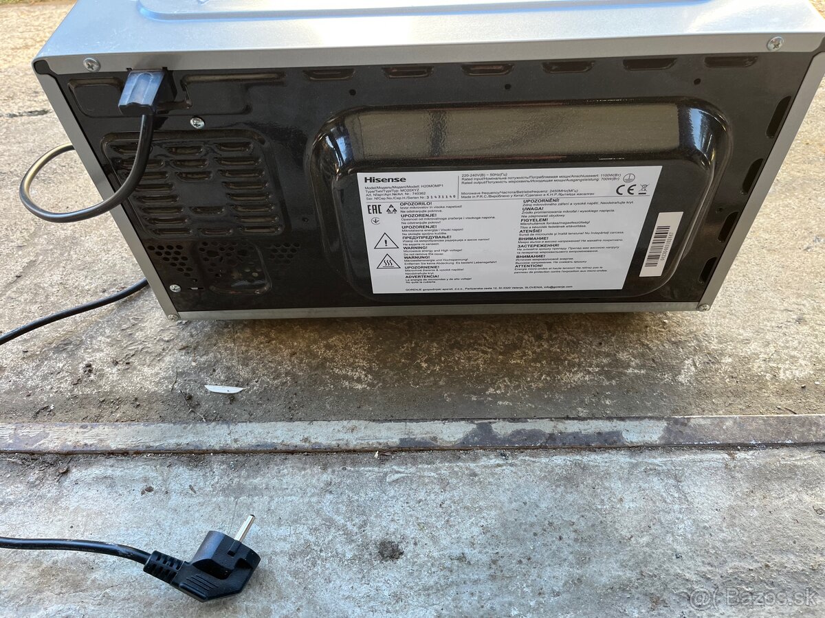 Mikrovlná rúra Hisense - 2