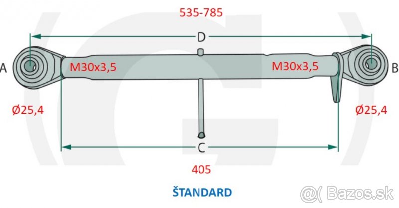 Tretí bod, tiahlo, vzpera - 2