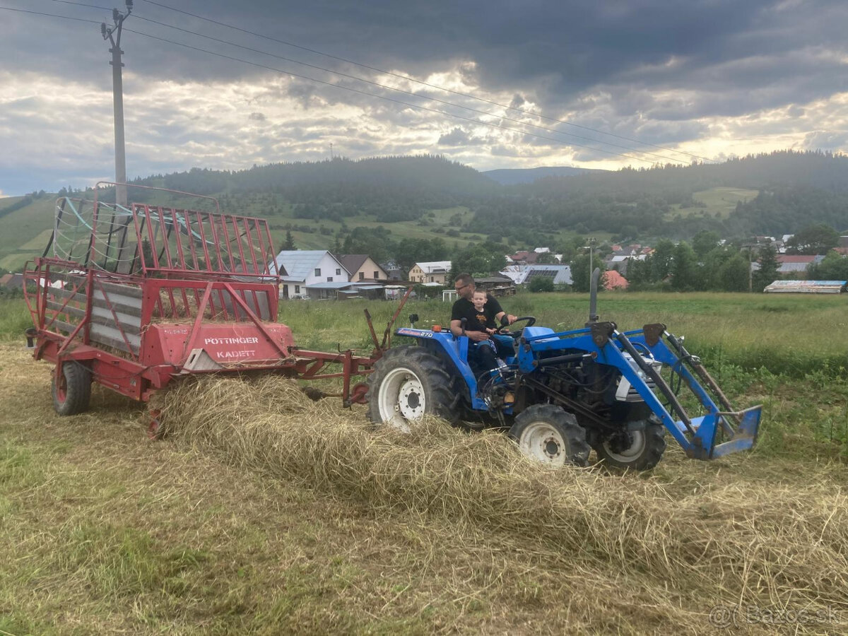 Predám japonský malotraktor ISEKI TA270 – 4x4 - 2