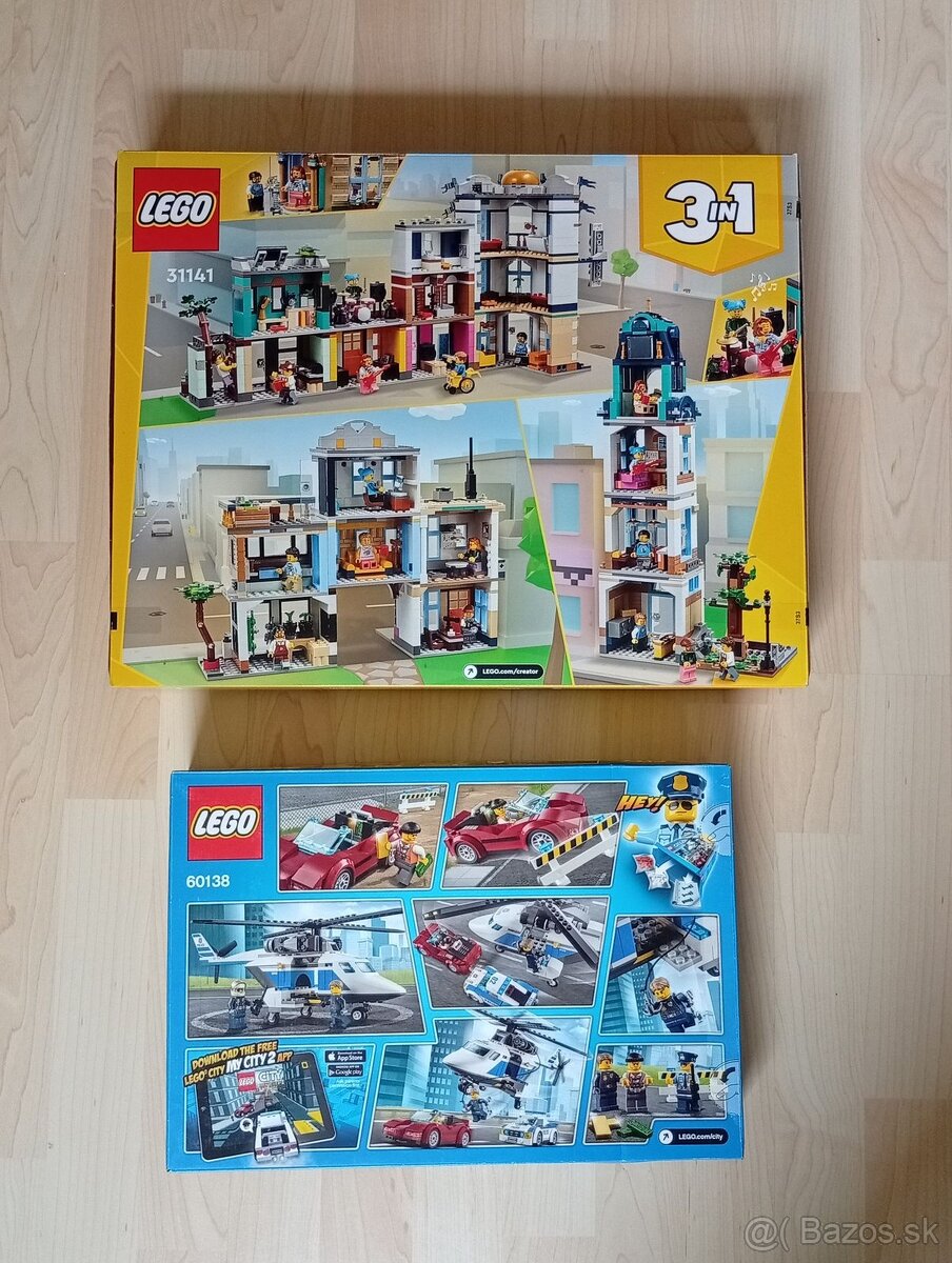 Nové lego creator 31141 a city 60138 - 2