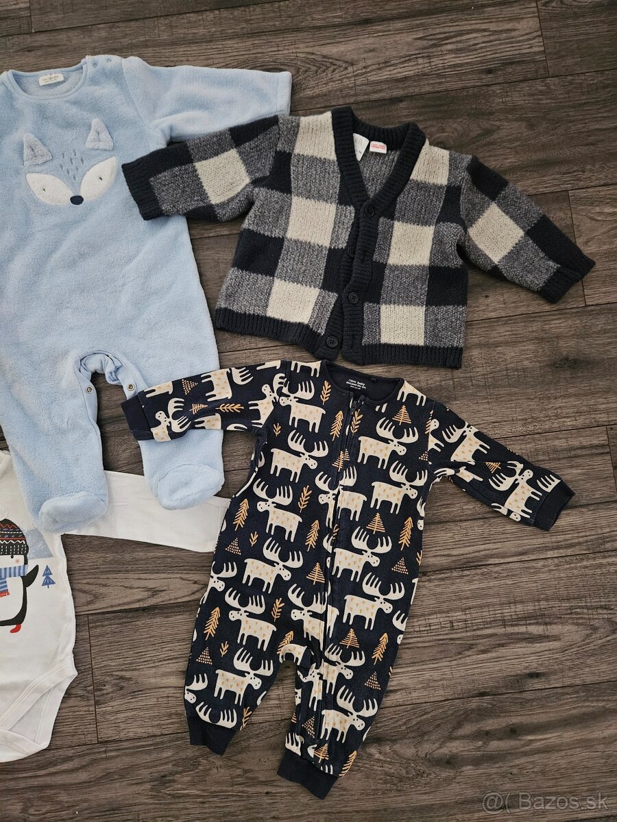 Zimné oblečenie pre chlapčeka 74 - 2