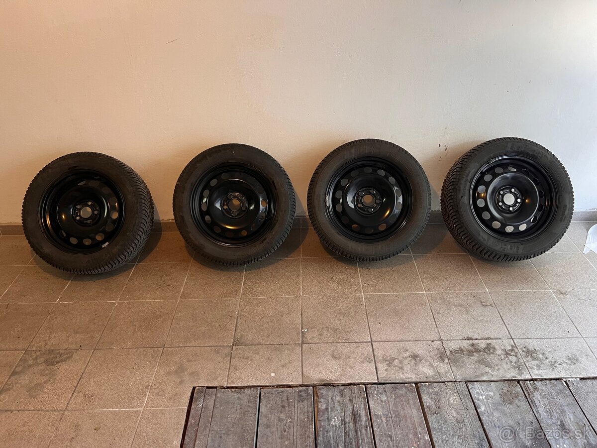 Zimné kolesá na plechových diskoch - 2