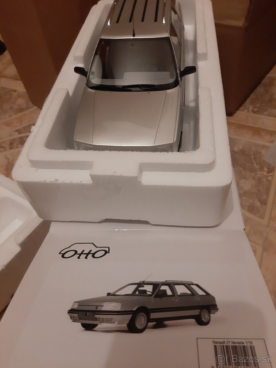 1:18 ,Lancer ,Corolla gr,Renault Otto modely - 2