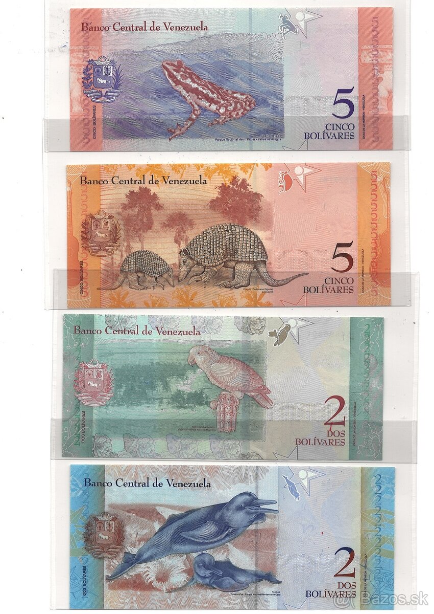 UNC Bankovky Venezuela - 2