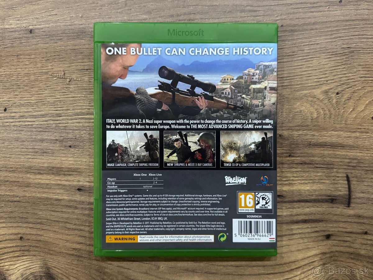 Hra XBOX ONE - Sniper Elite 4 - 2