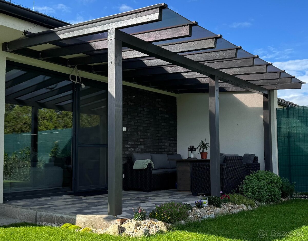 Drevené záhony, pergoly, prístrešky a terasy na mieru - 2