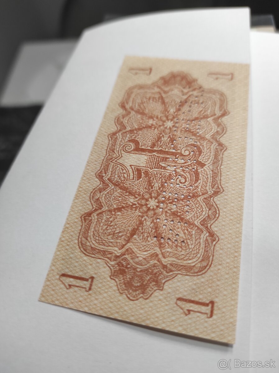 1 koruna specimen - 2