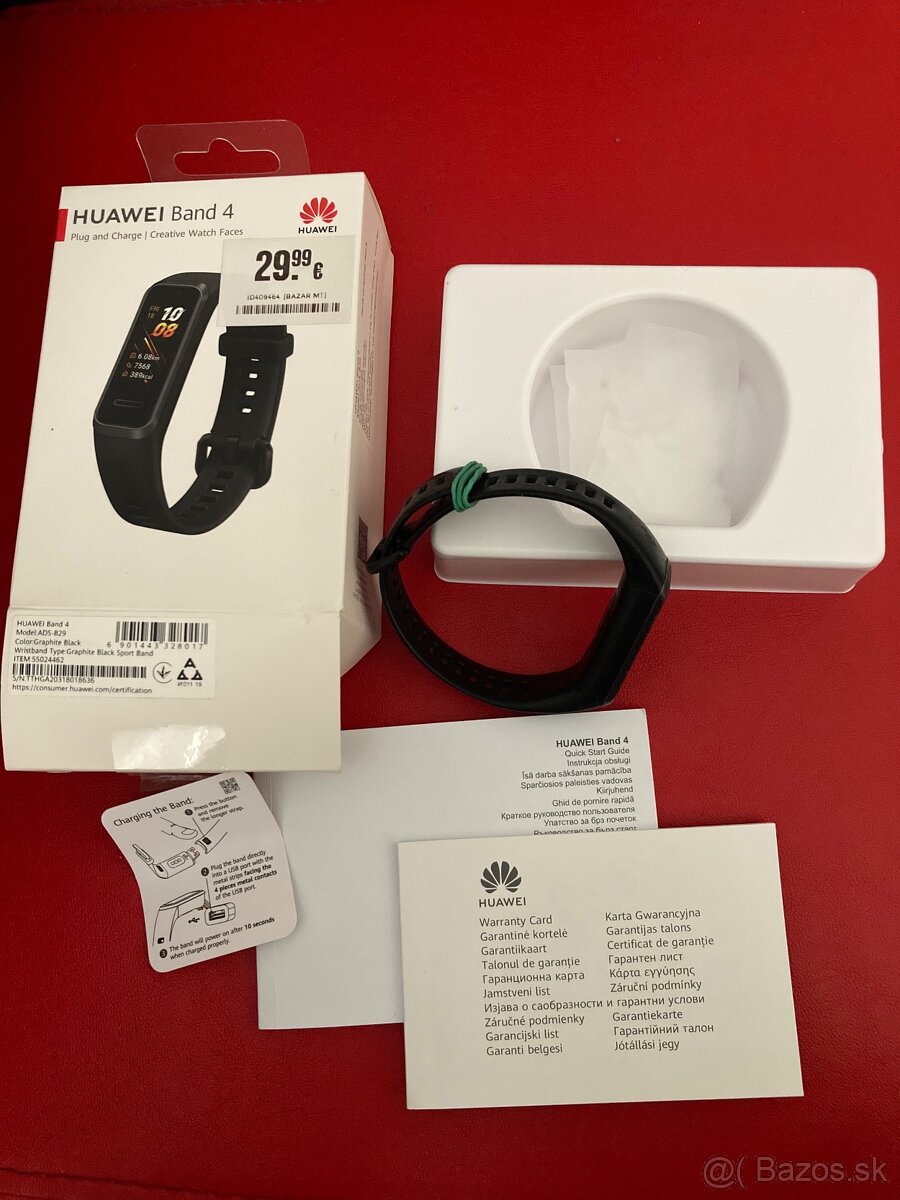 Fitnes náramok Huawei Band 4 Black - 2
