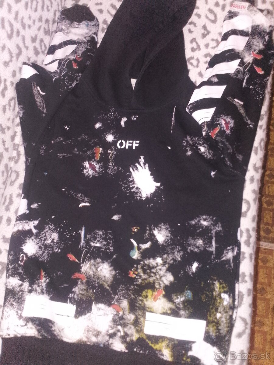 OFF WHITE mikina prava. - 2