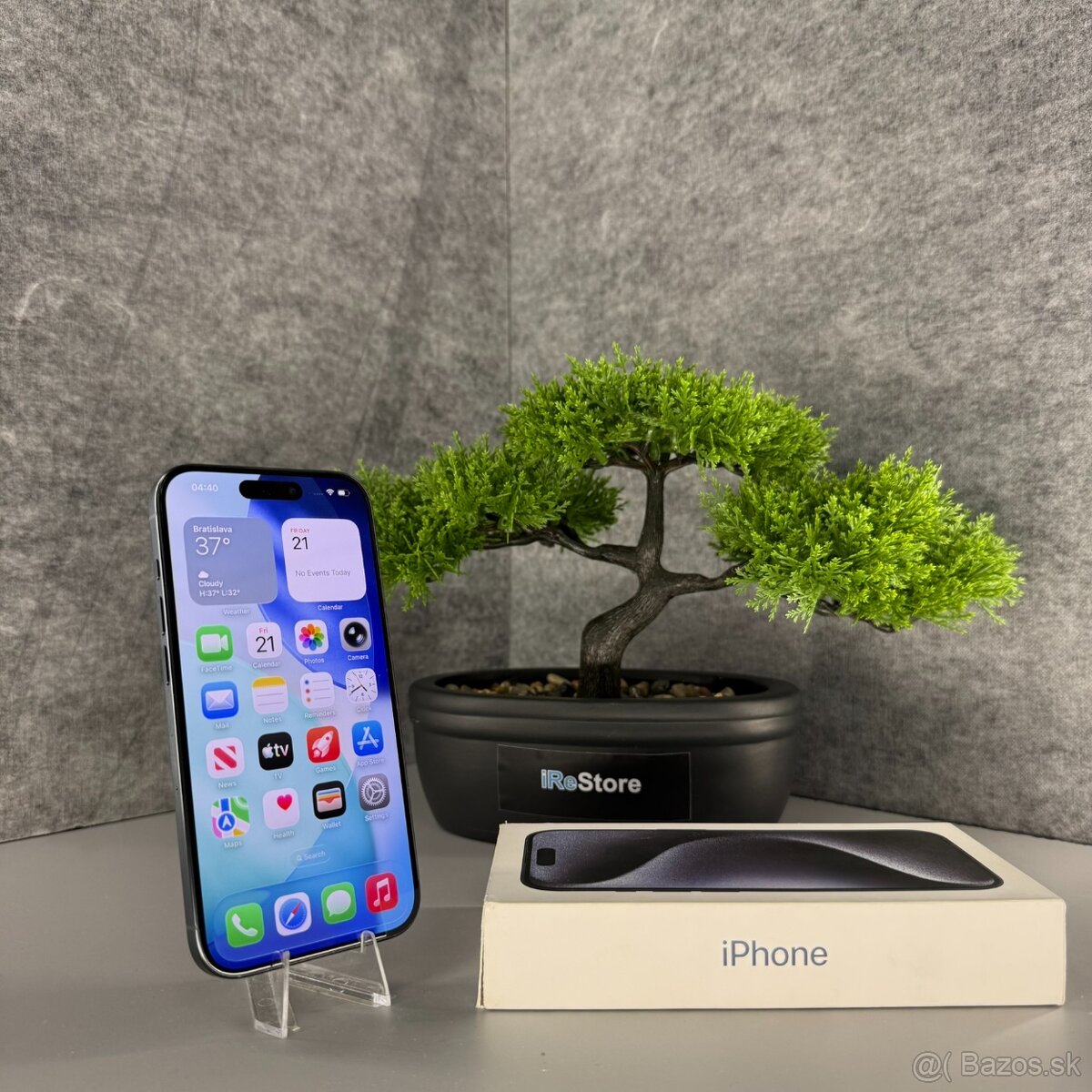 1 ROK ZÁRUKA | iPhone 15 Pro 128 GB Blue Titan - 2