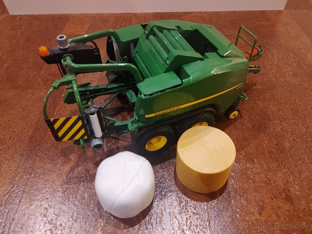 Bruder traktor + rezacka + balikovac - 2