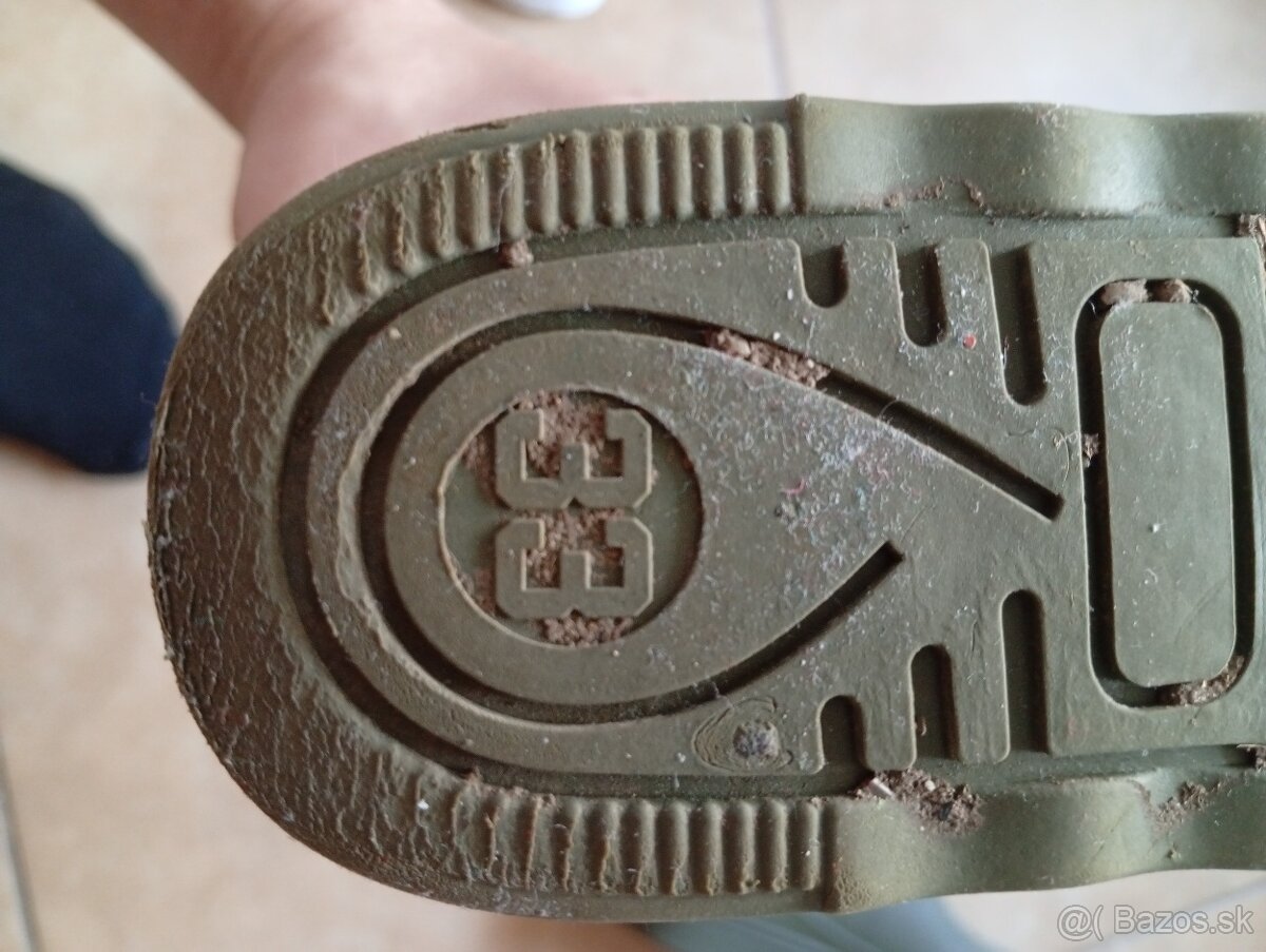 Čizmy velkosť 33 - 2