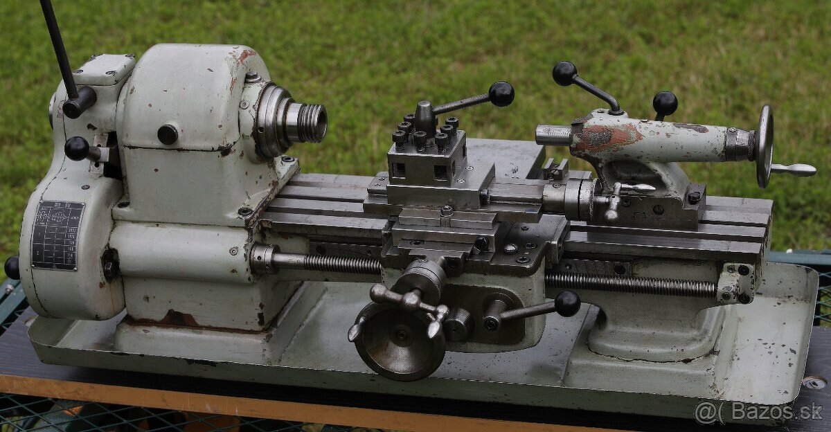 Modelárský sústruh MN80 + original starý navod - 2
