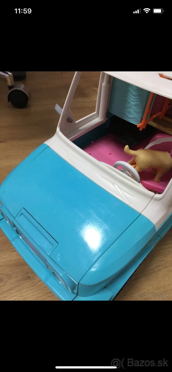 Mattel/Barbie auto so psami - 2