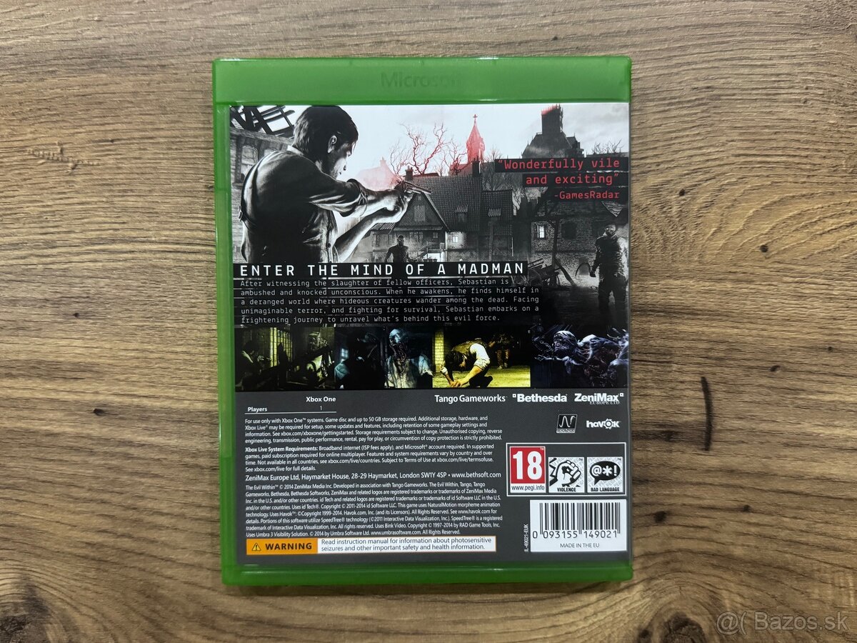 Hra Xbox One - The Evil Within - 2