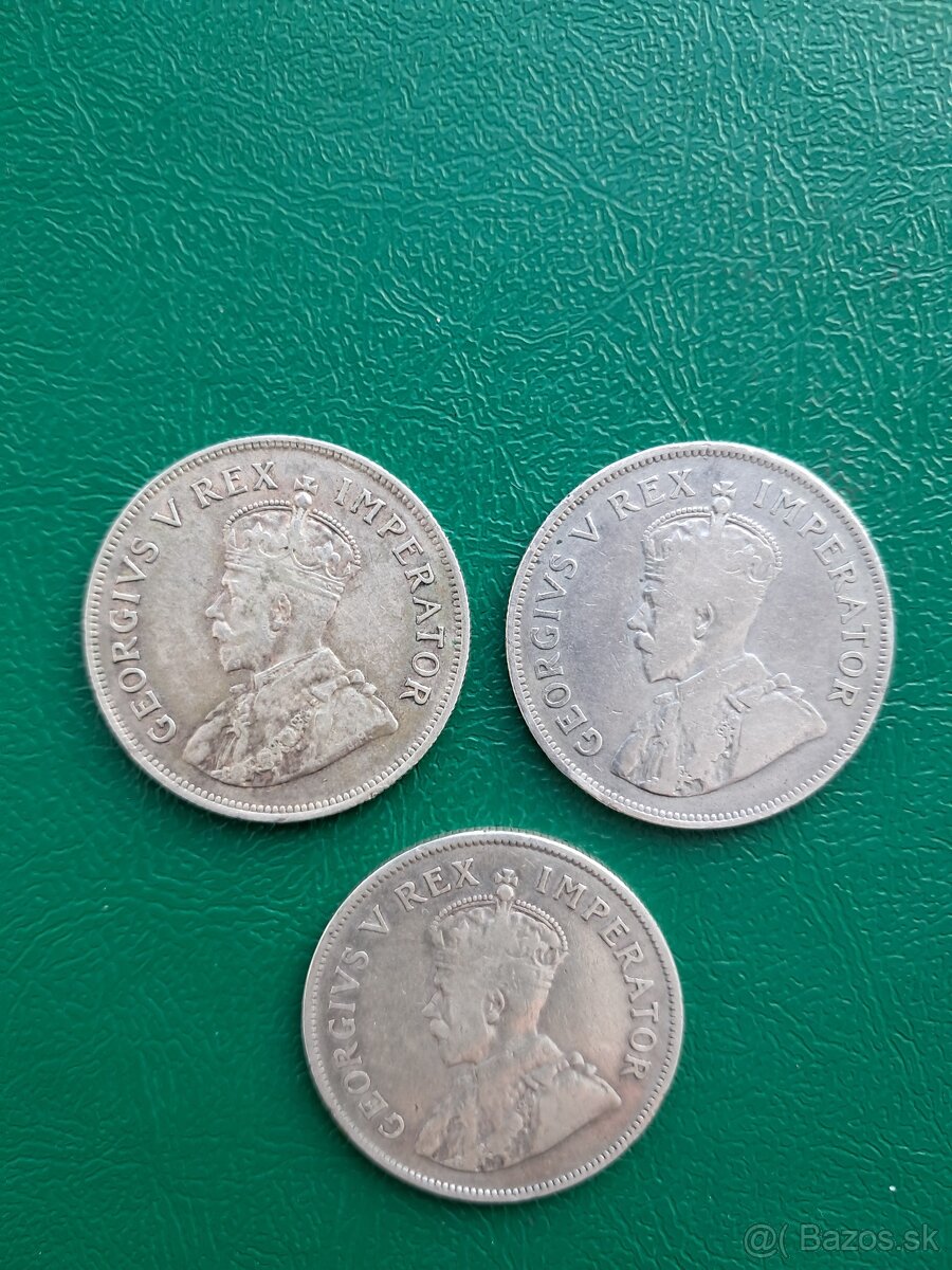 Južná Afrika 2½ shillings striebro - 2