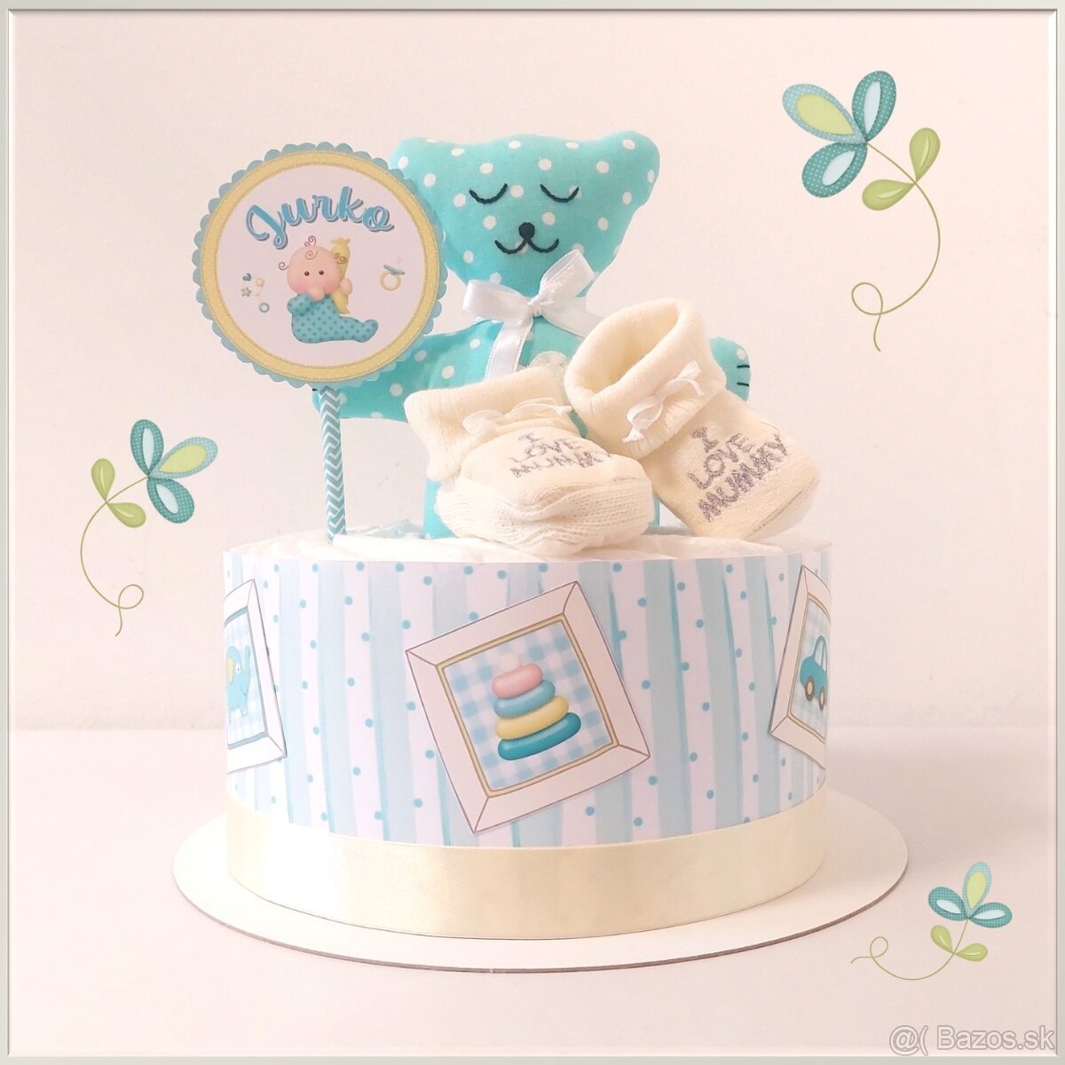 Plienková torta MINI TYRKYS - 2