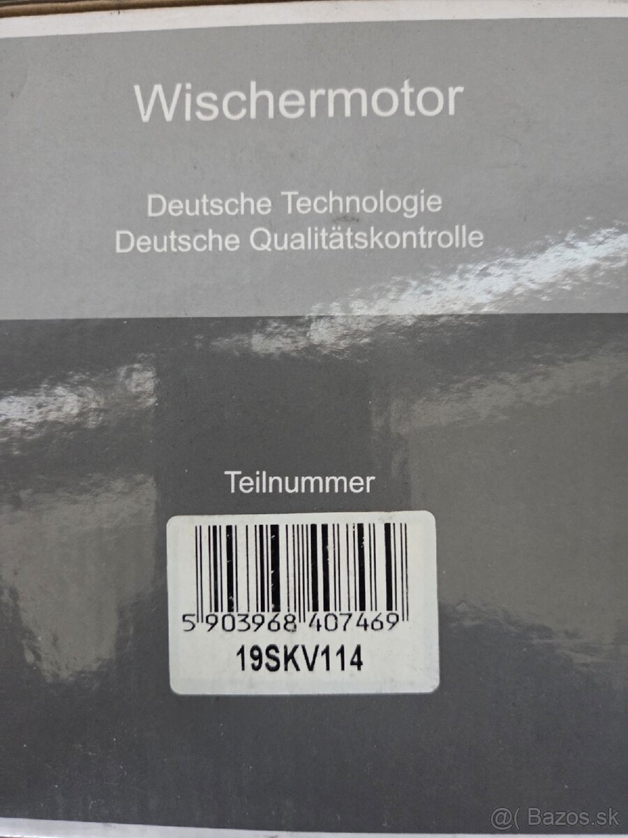 Motor zadného stierača - 2