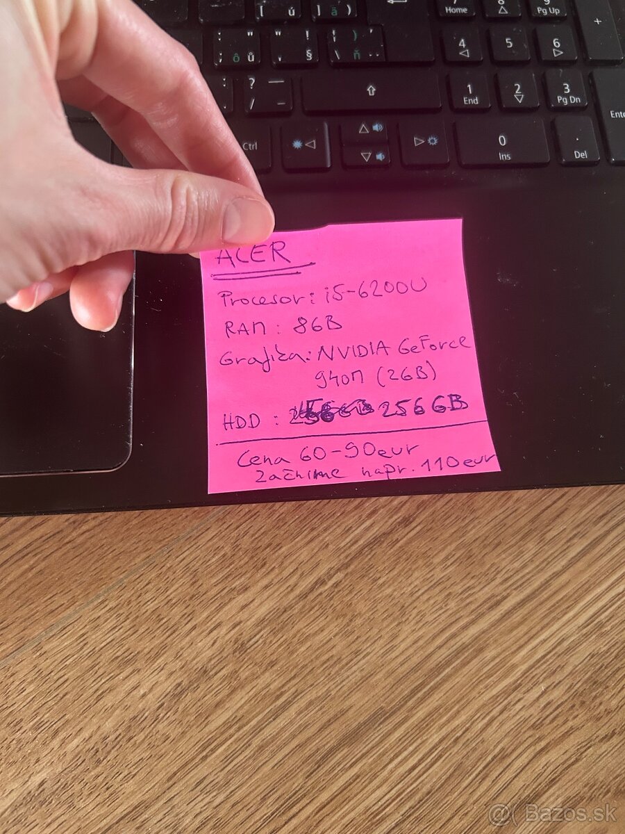 Acer notebook - 2