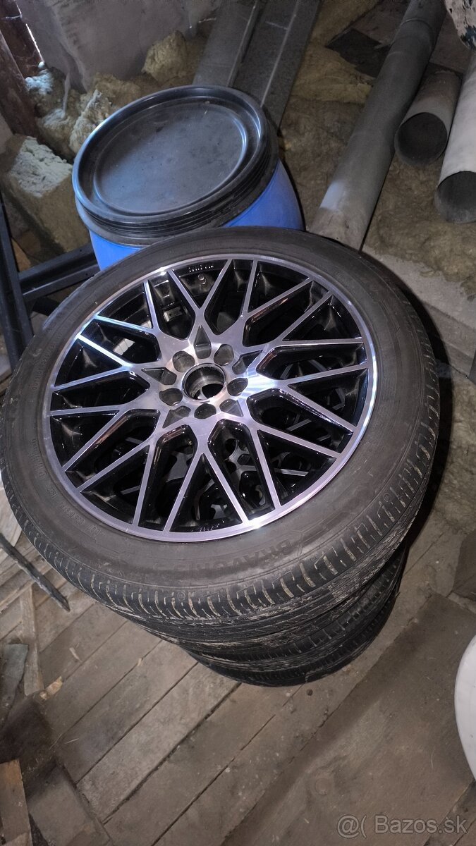 CMS C25 5x100 R17 et40 diamon black - 2
