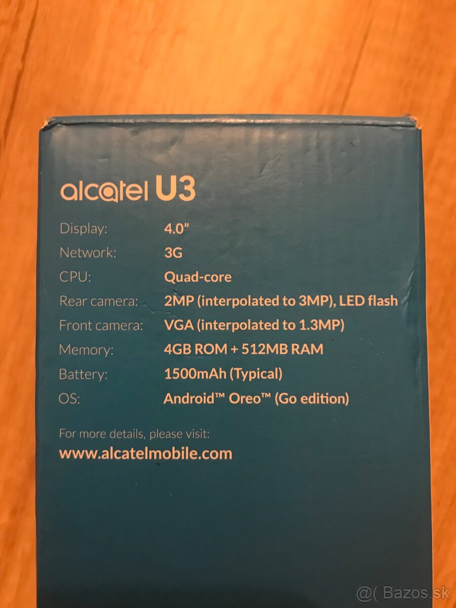 Alcatel U3.v krásnom stave - 2