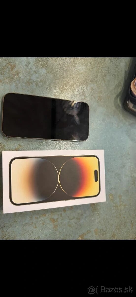 iPhone 14 pro zlatý 512GB - 2
