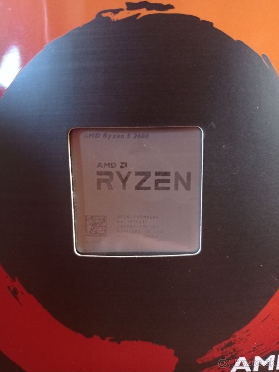 AMD Ryzen 5 2600 + originálny chladič Wraith Stealth (AM4) - 2