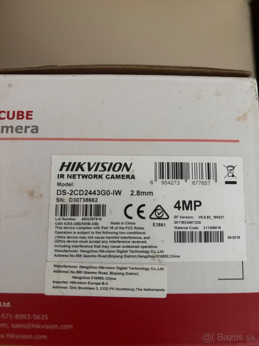 Kamera HIKvision 4Mpx - 2