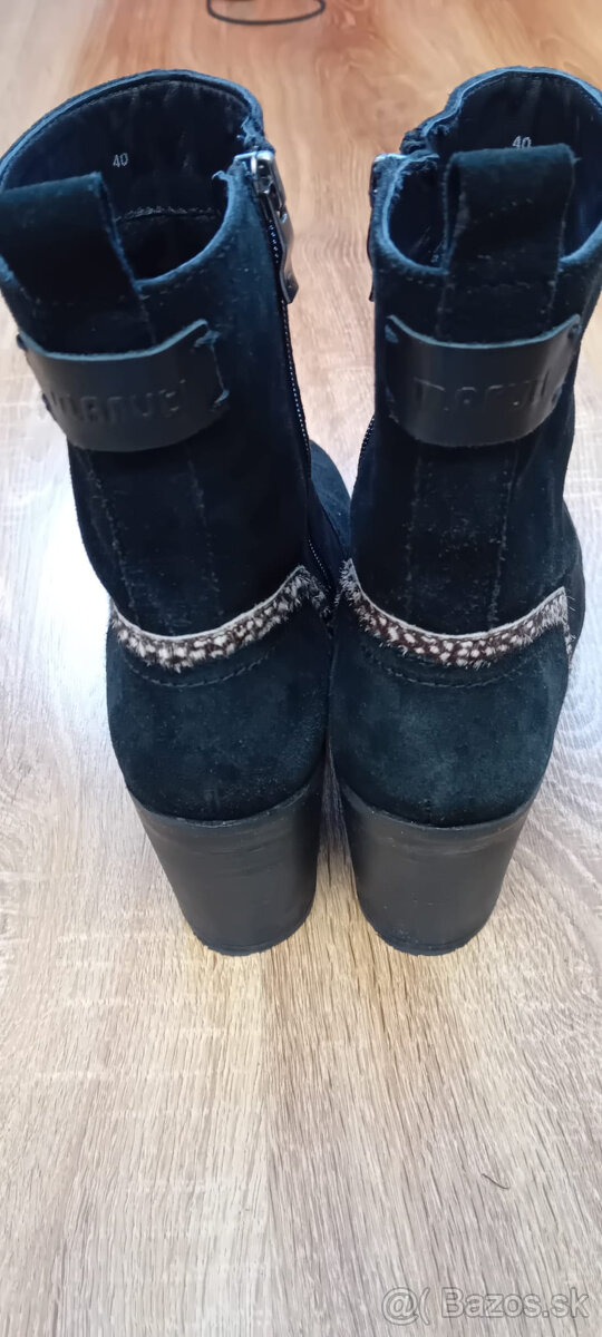 Kožené členkové čižmičky - 2