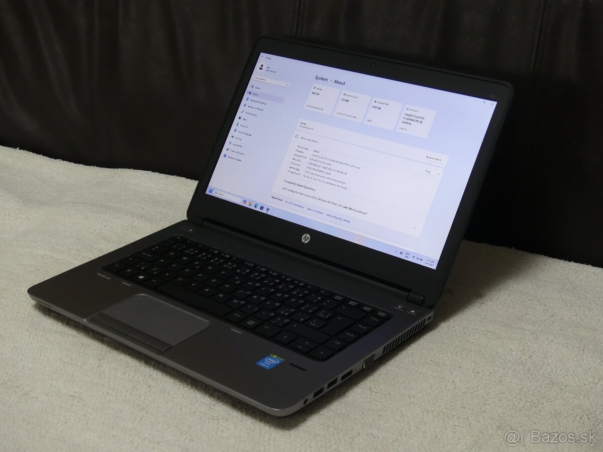 HP ProBook 640 G1 – výkonný pracovný notebook s SSD - 2