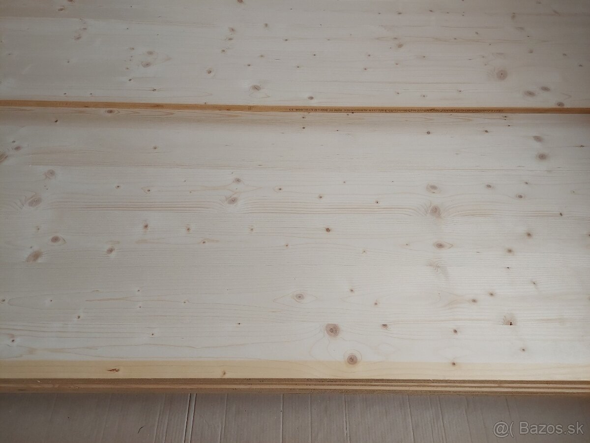 Smrekové biodosky Tilly AB/B 19 x 2050 x 2250 mm - 2