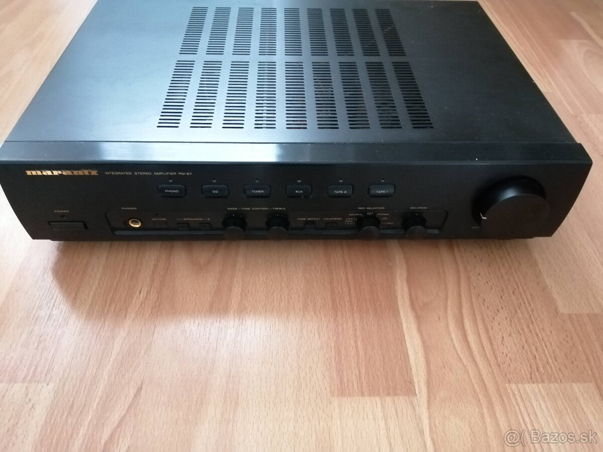 Marantz pm-57, 2x70 RMS 4ohm (140W RMS),top zvuk, Japan - 2