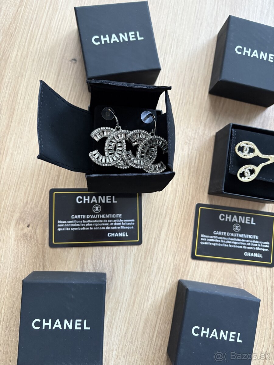 chanel brošne-náušnice - 2