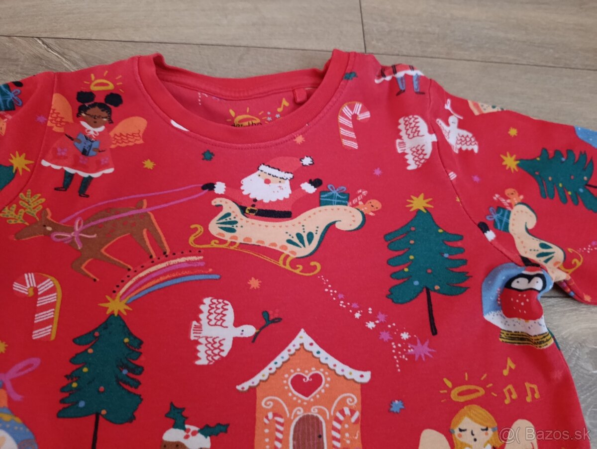 Vianočné pyzamo veľ.134 - 2