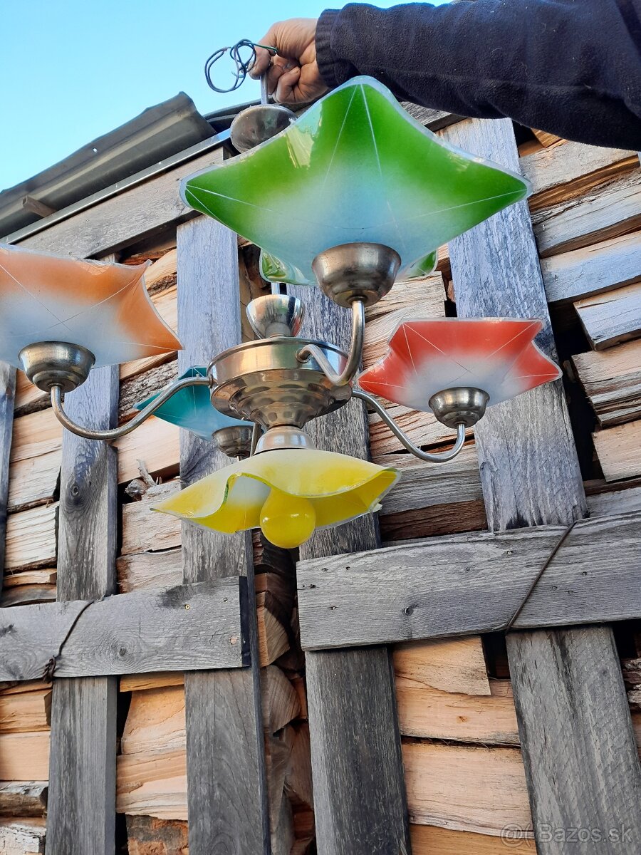 Predám farebný luster svietidlo - 2