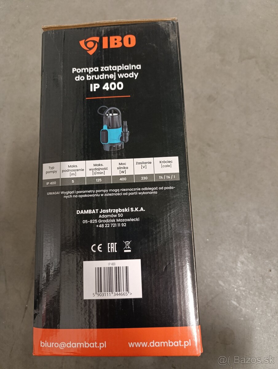 Ponorné kalové čerpadlo - 2