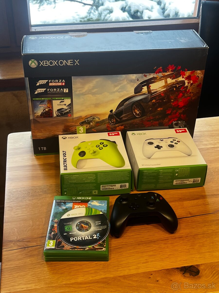 Xbox one series X + 3 ovladace + hry - 2