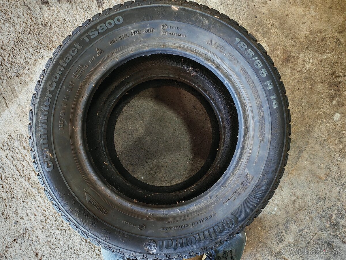 185/65 R14 Zimné Continental - 2
