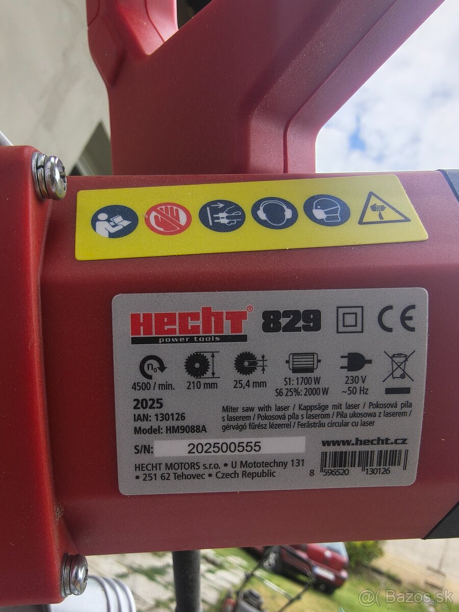 Pokosova pila hecht cirkular hecht - 2