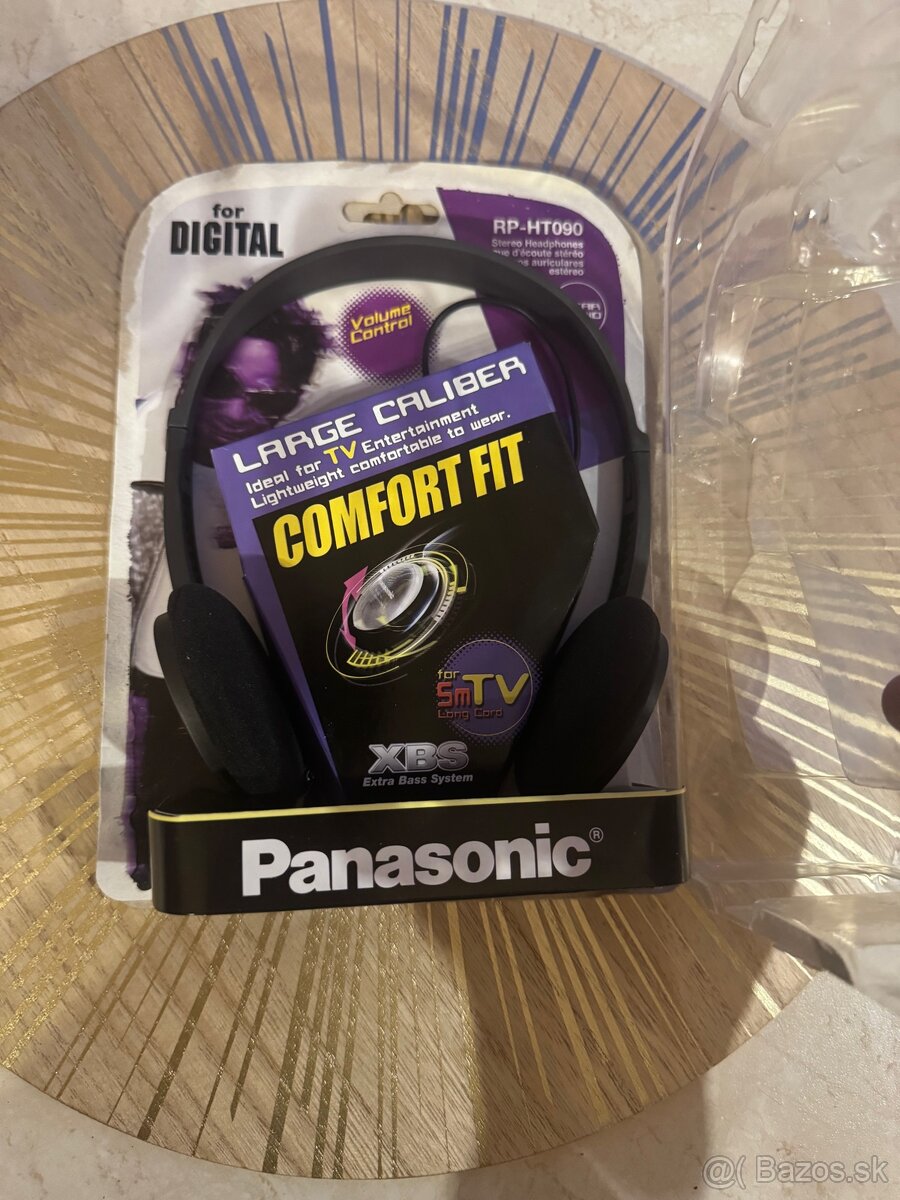 Vintage Panasonic Lightweight Headphones - 2