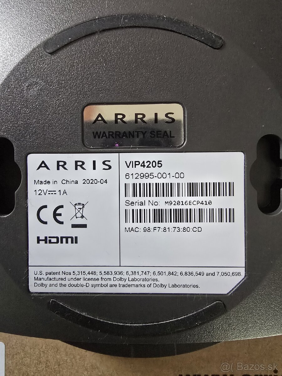 SetTopBox ARRIS VIP4205 - 2