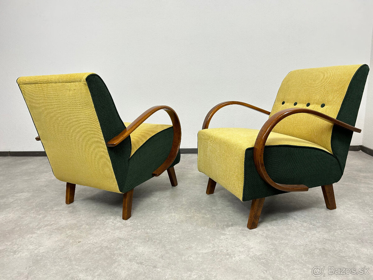 Dizajnové kreslá Halabala model C - 2