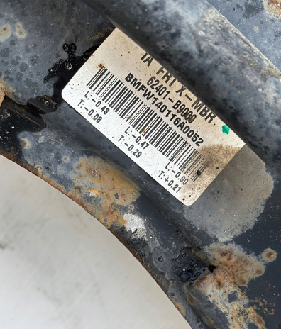 Hyundai i10 II 2013- nápravnica predná - 2