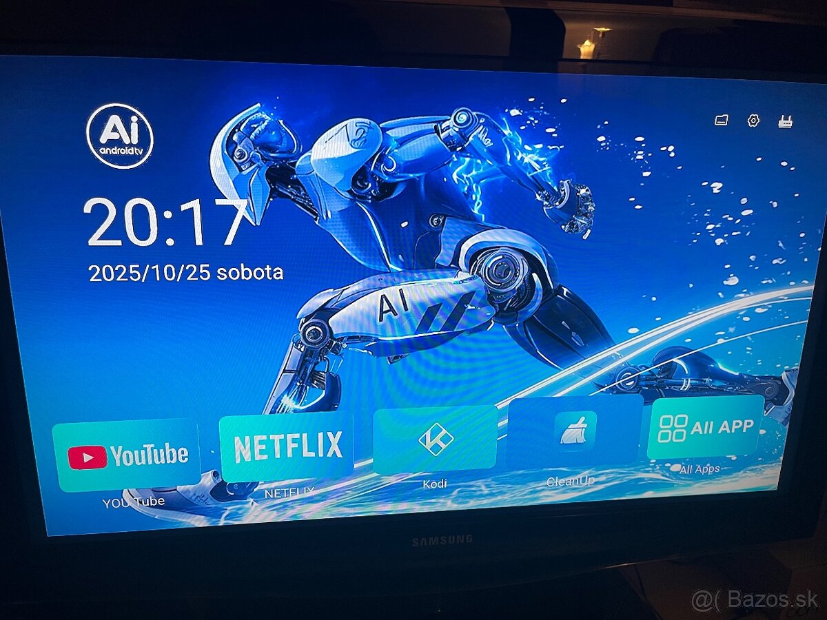 Novy android tv box Amlogic - 2