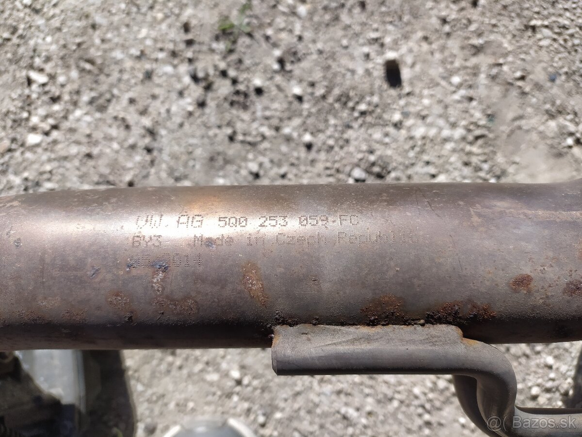 Časť vyfuku 5Q0253059fC škrtiaca klapka vyfuku Škoda VW audi - 2