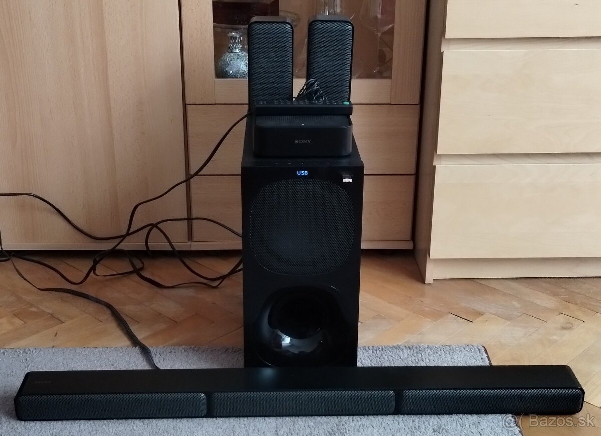 Sony HT-S40R, Dolby audio 5.1 - 2
